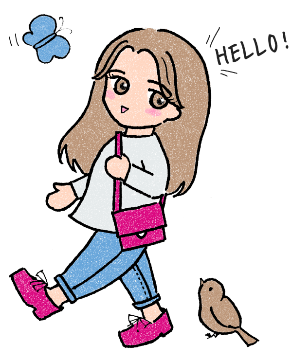 フリーランスWEBディレクターMANA（マナ）のイラスト